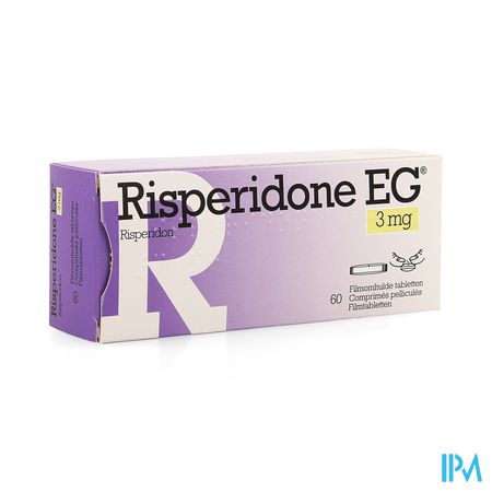 Risperidone EG Tabl  60 X 3 Mg 1