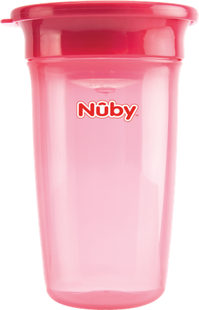 Nuby 360° Wonder Cup 300ml Roze 6m+ 2