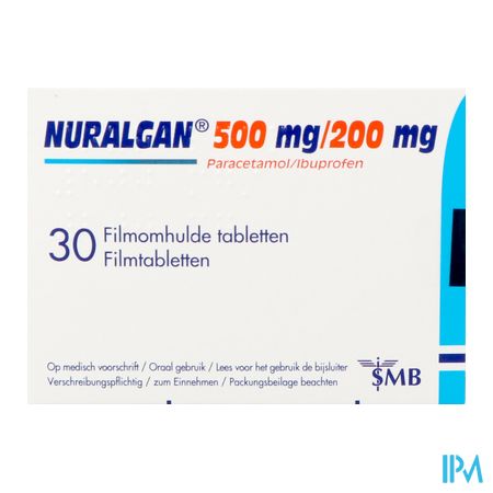 Nuralgan 500mg/200mg Filmomh Tabl 30 2