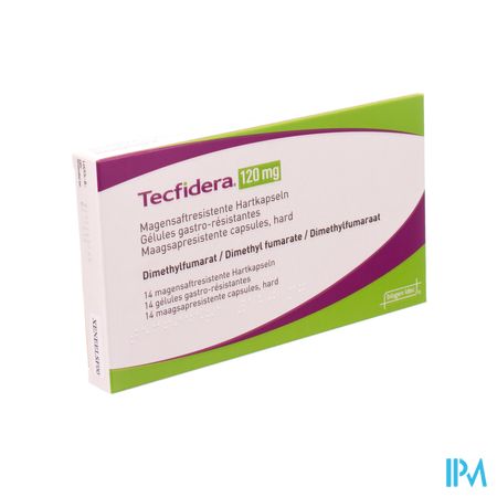 Tecfidera 120mg Gastro Resist Caps 14 1