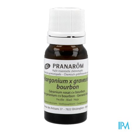 Geranium Bourbon Bio Ess Olie 10ml Pranarom 7