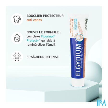 Elgydium Tandpasta Bescherming Caries 75ml 2