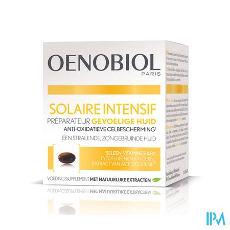 OENOBIOL SOLAIRE  INTENSIF PEAU SENSIBLE 30 CAPS