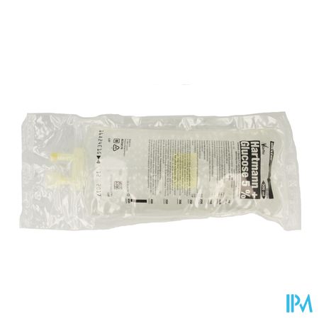 Bx Hartmann 0,9% + Glucose 5% Viaflo Sac 500ml 2