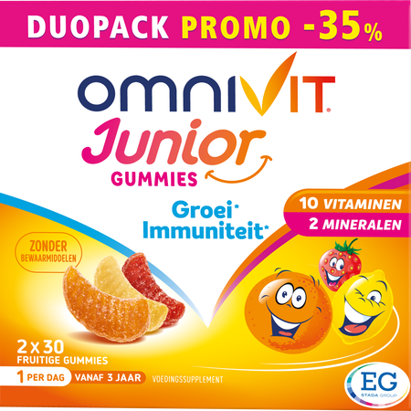 Omnivit Junior Gummies Duopack -35% 2
