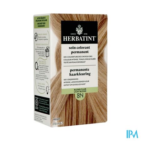 Herbatint 8n Lichtblond 170ml