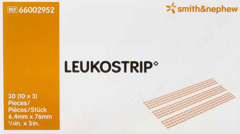 Leukostrip 6,4mmx 76mm 3 Strips 10 66002952 2