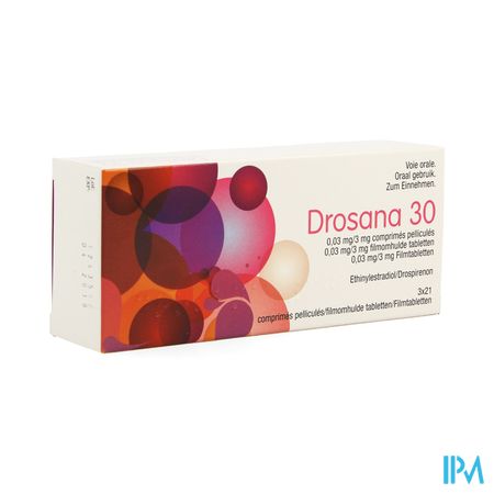 Drosana 30 0,03mg/3mg Filmomh Tabl 3 X 21