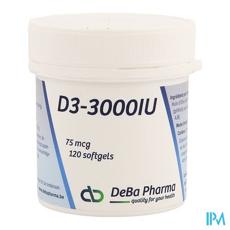 D3 3000 Iu Caps 120 3