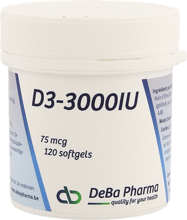 D3 3000 Iu Caps 120 3