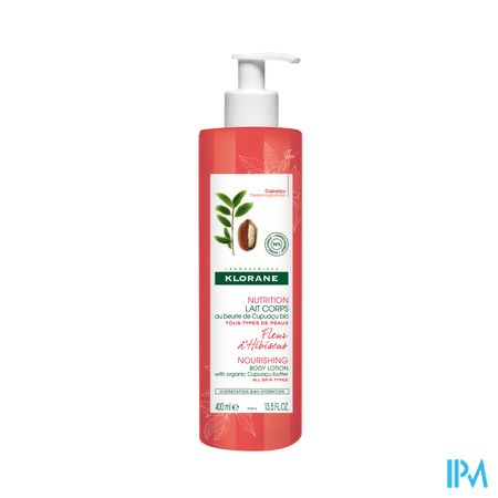 Klorane Corps Lait Fleur Hibiscus 400ml