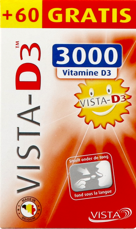 Vista D3 3000 Promo Smelttabl 120 + 60 Gratis 1