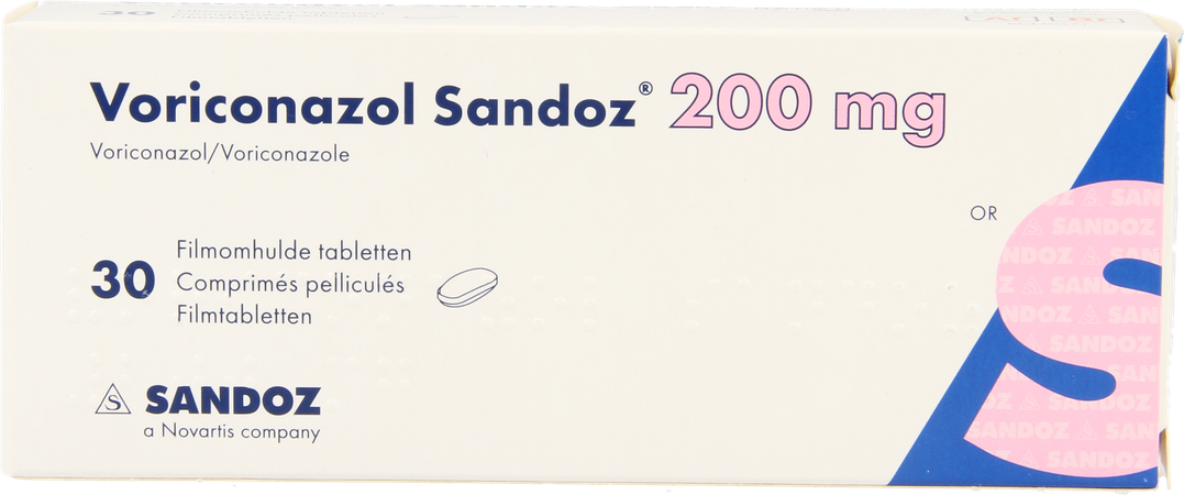 Voriconazol Sandoz 200mg Filmomh Tabl 30 X 200mg 1