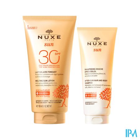 Nuxe Sun Duo Smeltende Zonnecr Spf30 150ml+sh Free