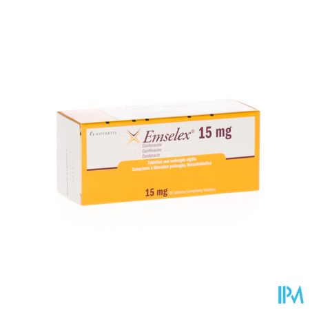 Emselex Verlengde Afgifte Tabl 98 X 15,0mg 1