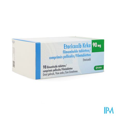 Etoricoxib Krka 90mg Filmomh Tabl 98 X 90mg