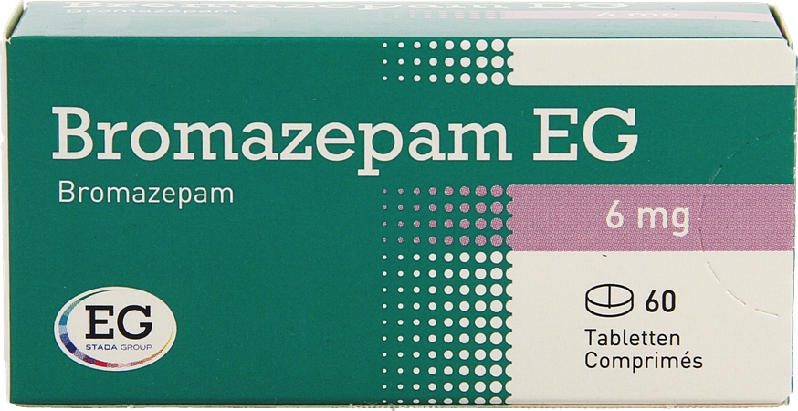 Bromazepam EG Tabl  60X 6Mg 1