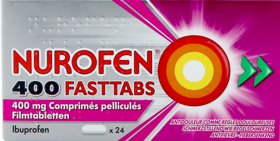 Nurofen 400 Fasttabs 24x400mg 3