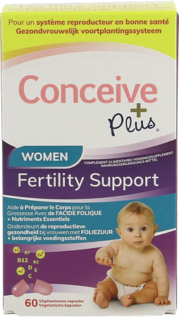 Sasmar Conceive Plus Women Fertil. Support Caps 60 1