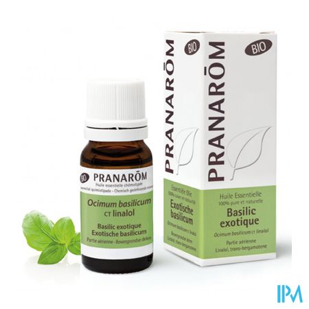 Basilicum Linalol Bio Ess Olie 10ml Pranarom 3
