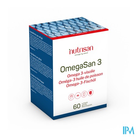 Omegasan 3 Nf 60 Softgels  Nutrisan