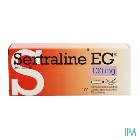 Sertraline Eg 100mg Pi Pharma Comp Pell 100 Pip 1