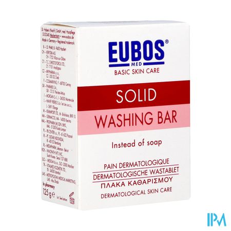 Eubos Compact Pain Dermato Rose Parf 125g