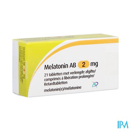 Melatonin Ab 2mg Verlengde Afgifte Comp 21