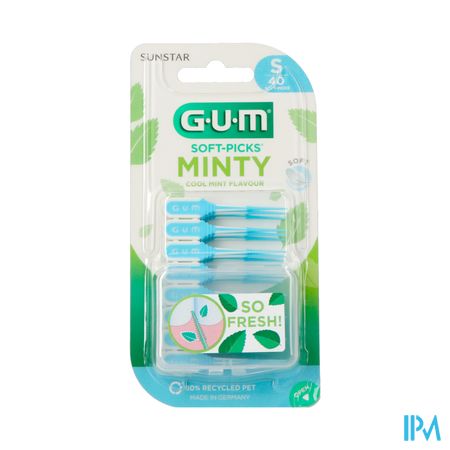 Gum Soft Picks Minty Small 40