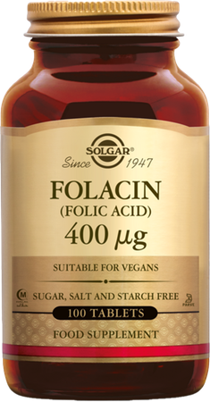 Solgar Folacin (foliumzuur) Comp 100x400mcg 2