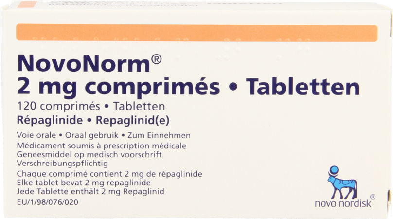 Novonorm Comp 120 X 2,00mg 2