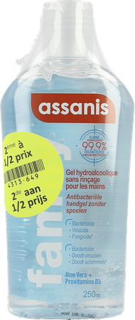 Assanis Gel Flip Top 2x250ml 2de -50% 1