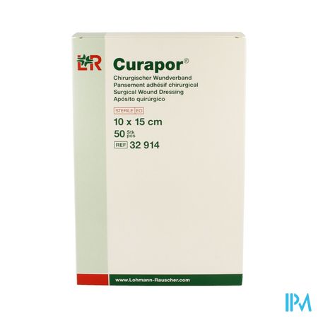 Curapor Pans Chirurg. Steril 15cmx10cm 50 32914 3