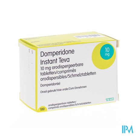 Domperidone Instant Teva Comp Orodisp 100 X 10mg