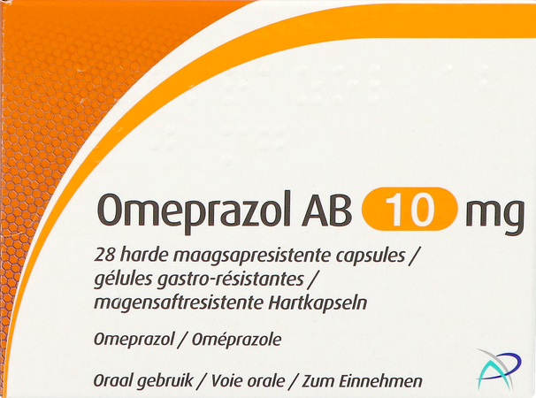Omeprazol Ab 10mg Maagsapresist. Caps 28 1