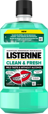 Listerine Clean & Fresh 500ml 3