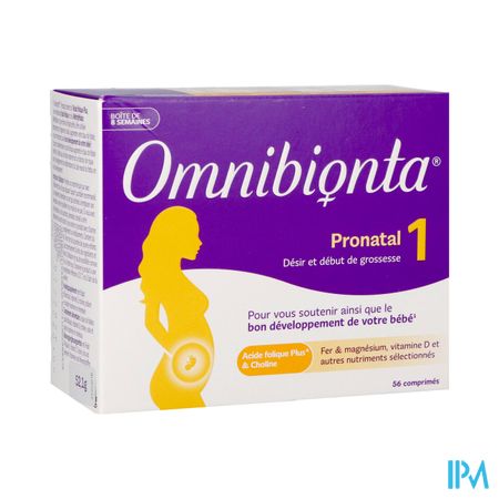 Omnibionta Pronatal Desir Debut Gross 8sem Comp 56