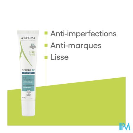 Aderma Biology Ac Perfect Fluide A/imperfect. 40ml 20