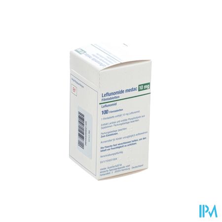 Leflunomide Medac Filmomh Tabl 100 X 10mg