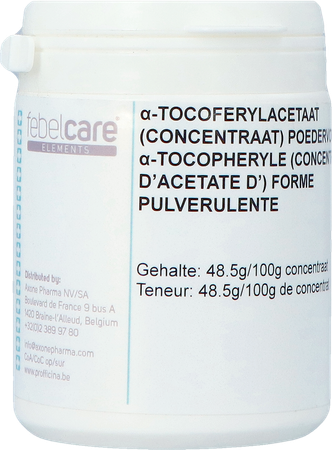 Alpha-tocoferylac.conc Pdr (vit E) 100g Febelcare 1