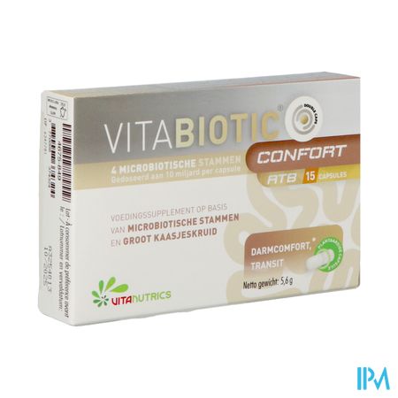 Vitabiotic Confort Atb V-caps 15