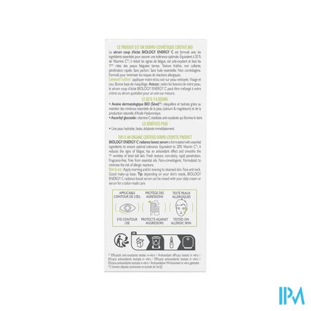 Aderma Biology Energy C Serum 30ml 2