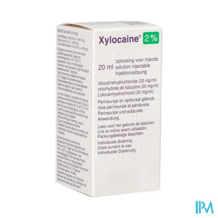 Xylocaine Inj 1x20ml 2%