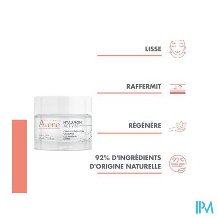 Avene Hyaluron Activ B3 Cr Regeneration Cell. 50ml 13