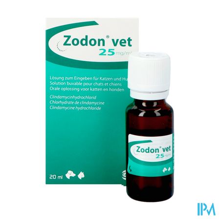 Zodon Vet 25mg/ml Sol Orale 20ml New 3