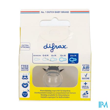 Difrax Sucette Natural 20m+ Stone Stains 2