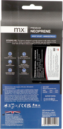 Pharmex Mx Atelle Poignet Neopreen Universal S/m/l 3