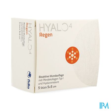 Hyalo 4 Regen Pans Gaze Ster 5 X 5cm 5