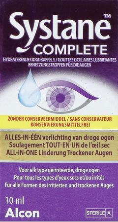 Systane Complete Conserveermiddelvrij Fl 10ml 1