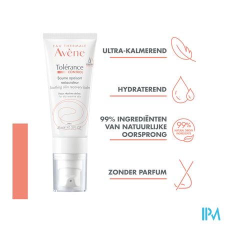 Avene Tolerance Control Balsem 40ml 8